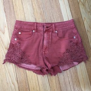 american eagle jean shorts